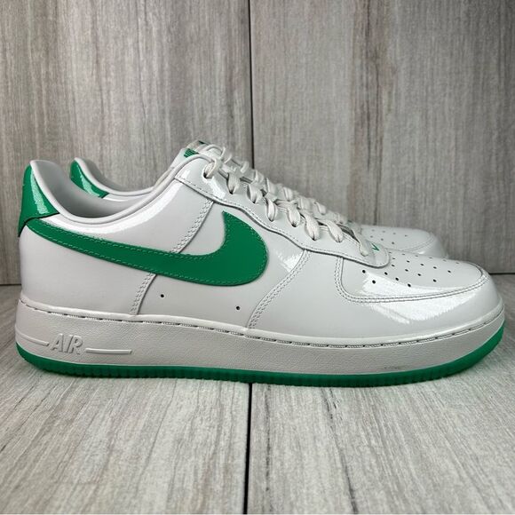 NEW Nike Air Force 1 07’ PRM Platinum Tint Green Sneakers hf4864-094 Men Size 13 - Picture 3 of 10